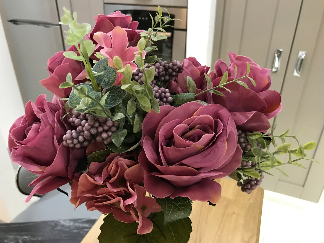 Best Artificial Vintage Rose Spray