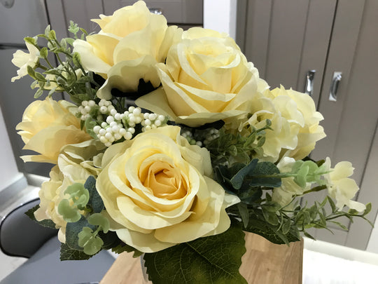 Best Artificial Vintage Rose Spray