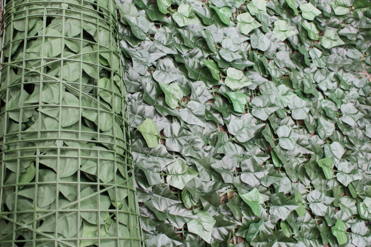 Best Artificial 3m wide English Ivy Leaf Screening