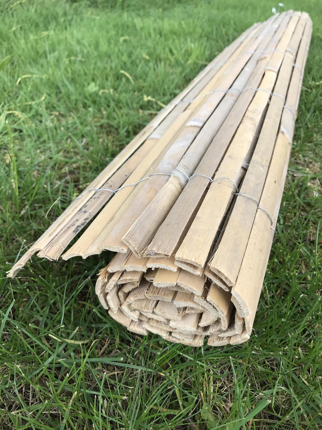 Bamboo Split Slat Fencing Screening Rolls for Garden Outdoor Privacy