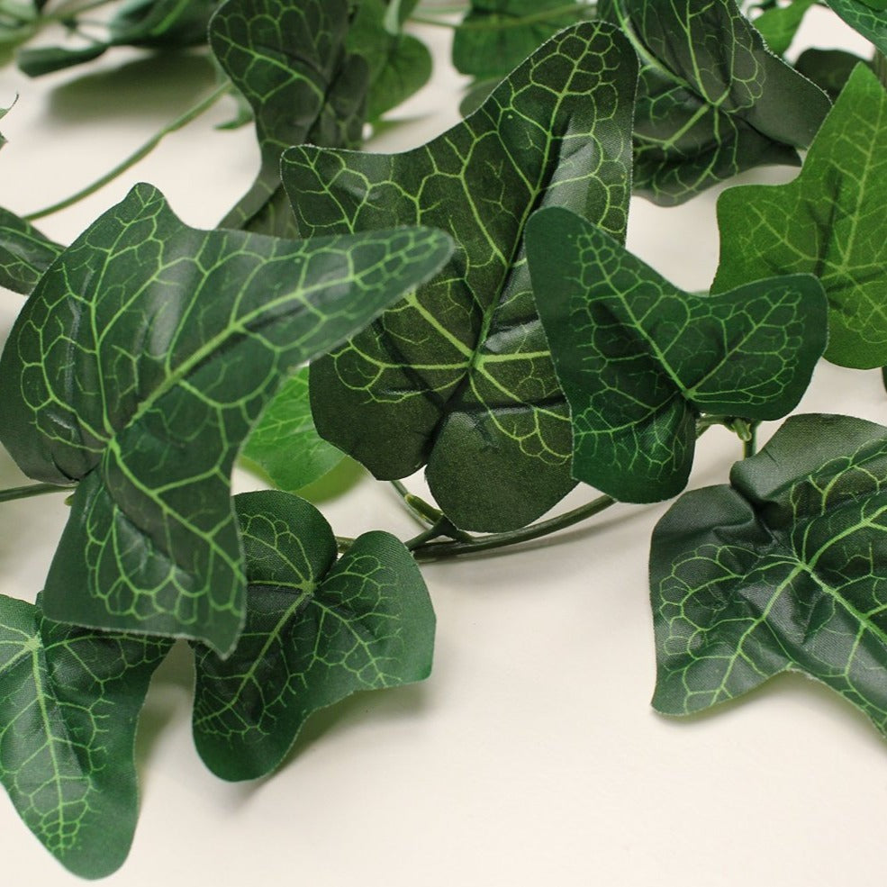 Best Artificial 200cm-6ft 7" Large Leaf English Ivy Garland - LG01