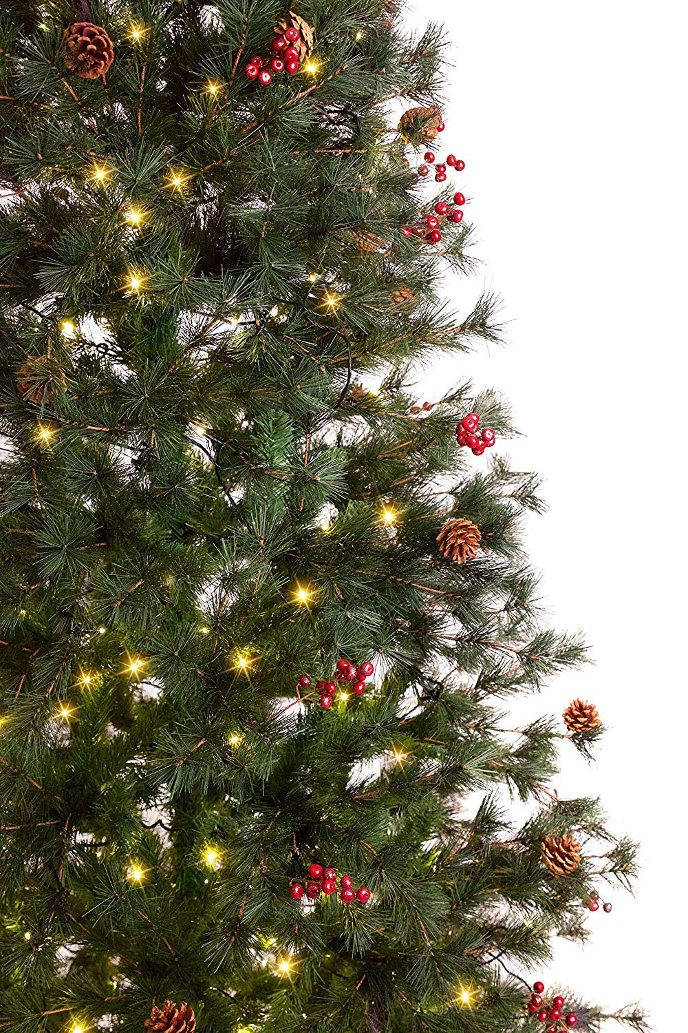 Best Artificial 7.5ft - 225cm Pre Lit Deluxe Decorated Christmas Tree