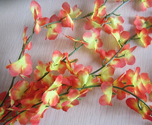 Best Artificial 80cm Silk Trailing Vine Flower Plant Wedding Garland Ivy