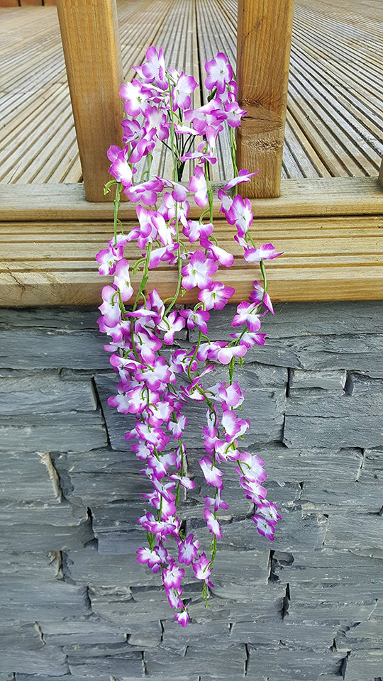 Best Artificial 80cm Silk Trailing Vine Flower Plant Wedding Garland Ivy