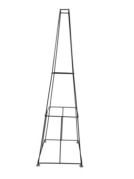 2ft Pre-Lit Pyramid Obelisk Boxwood Topiary Tree