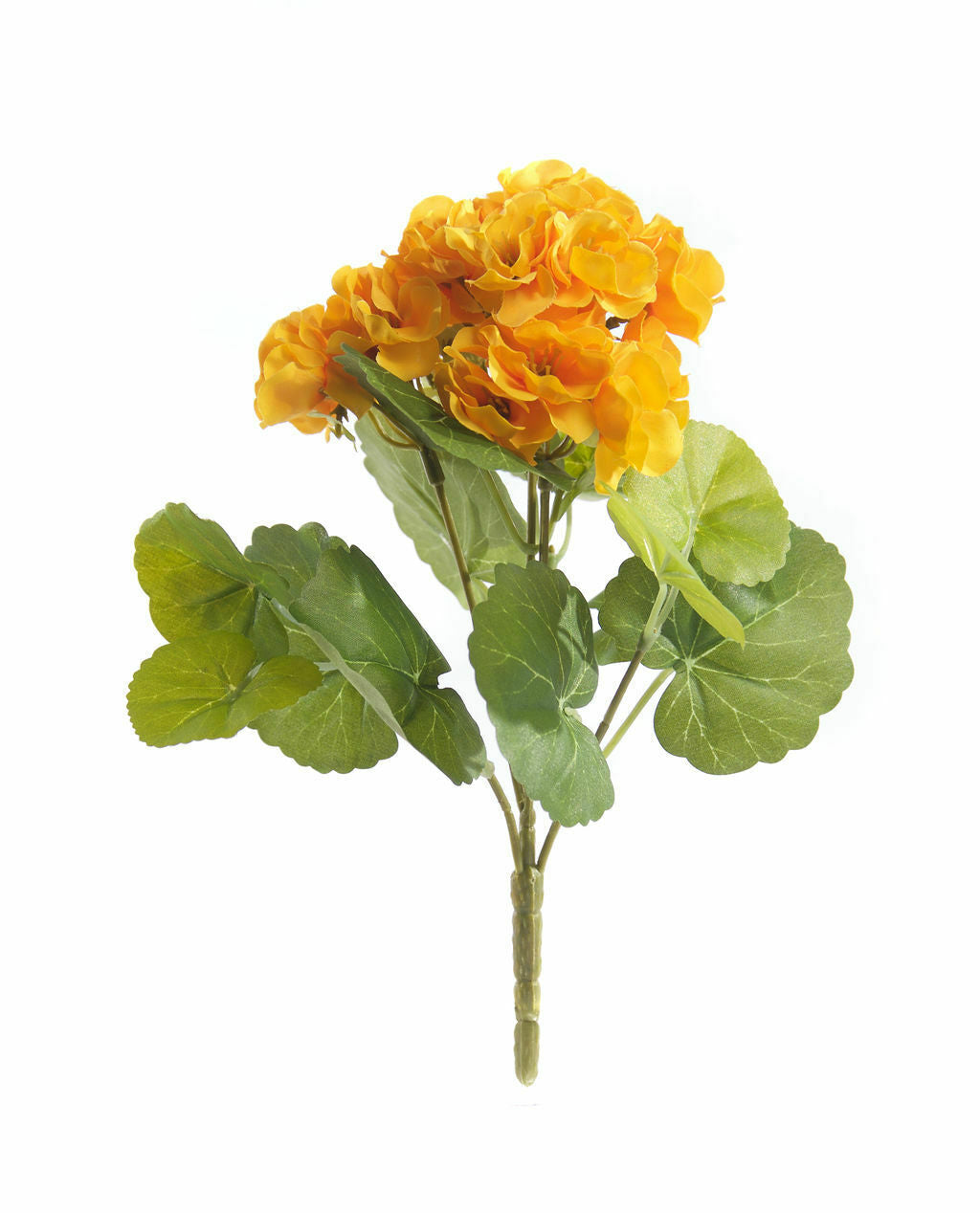 Not Include Icon Best Artificial 24cm Geranium Plug Plant - Pot NOT Included