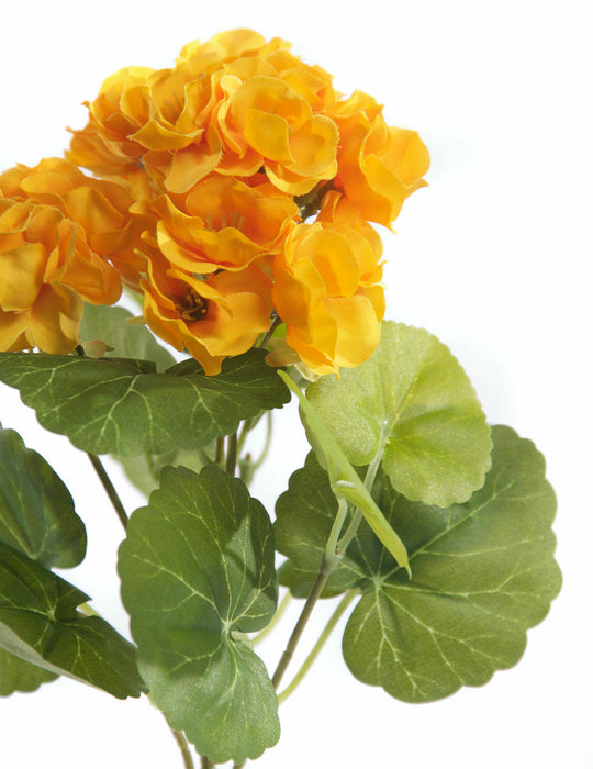 Best Artificial 24cm Geranium Plug Plant - Pot NOT Included