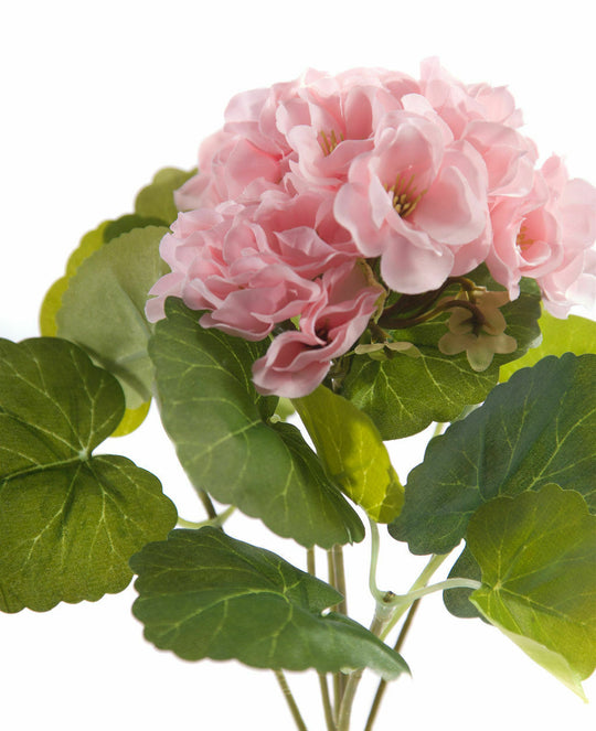 Best Artificial 24cm Geranium Plug Plant - Pot NOT Included
