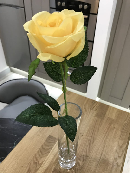 Best Artificial 45cm Single Rose