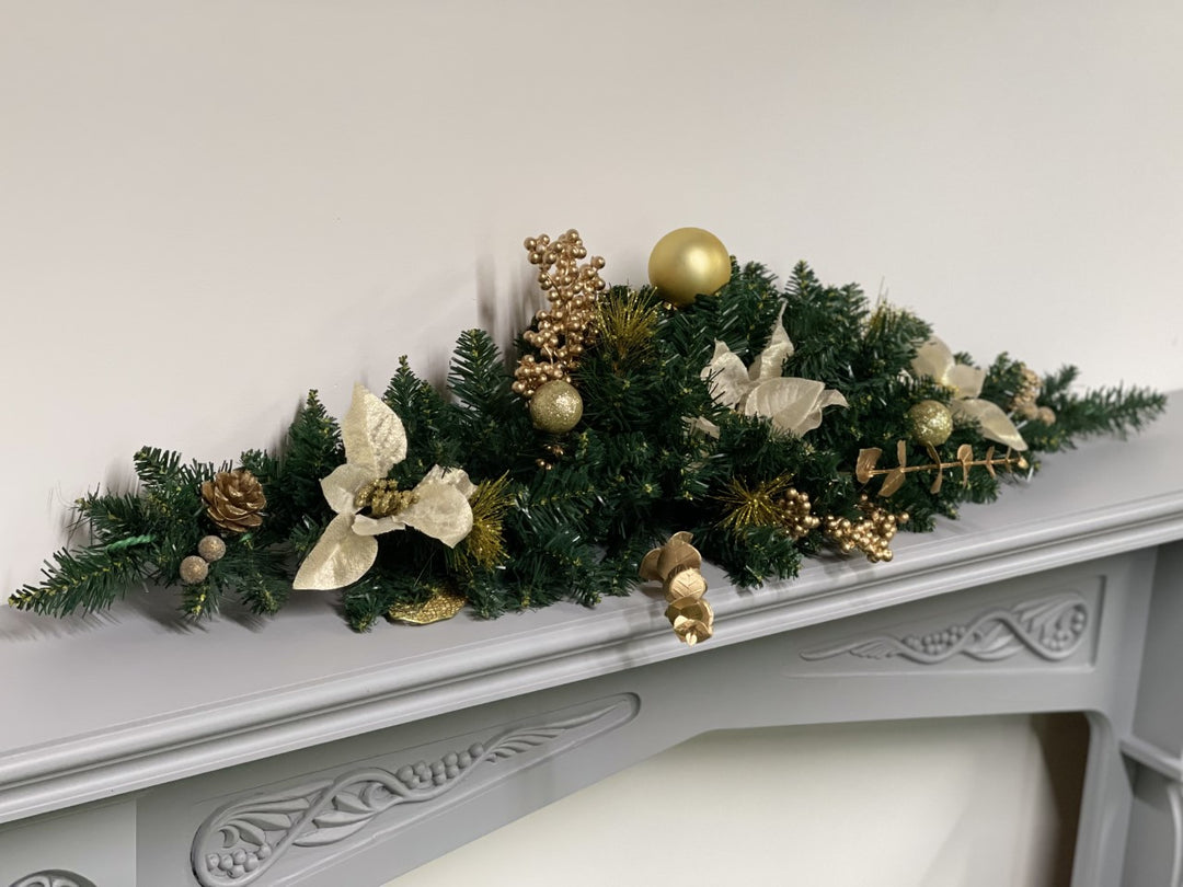 Best Artificial 3ft Decorated Christmas Swag Arch
