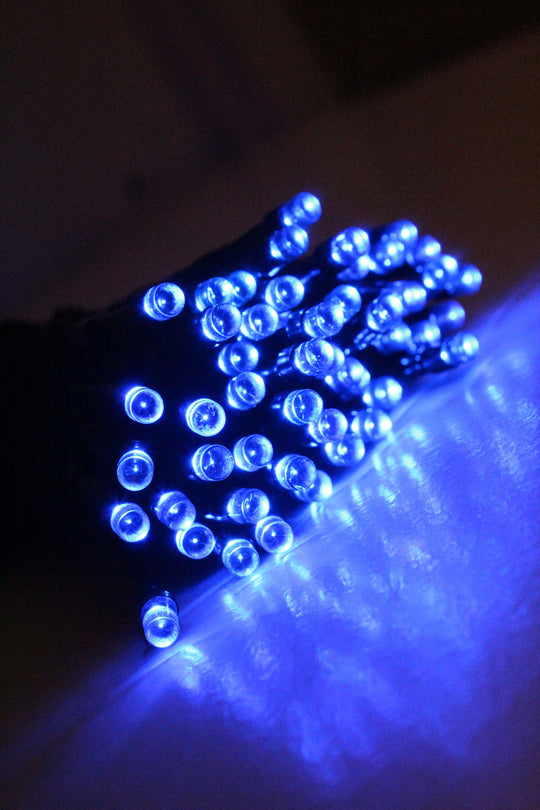 LED Outdoor Waterproof Battery 8 Multi-Function String Lights with Timer