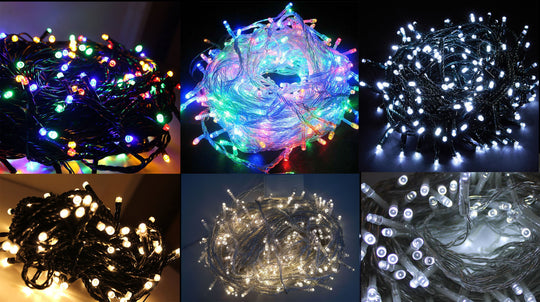 Low Voltage Mains Powered LED Outdoor Waterproof String Lights with optional timer & memory