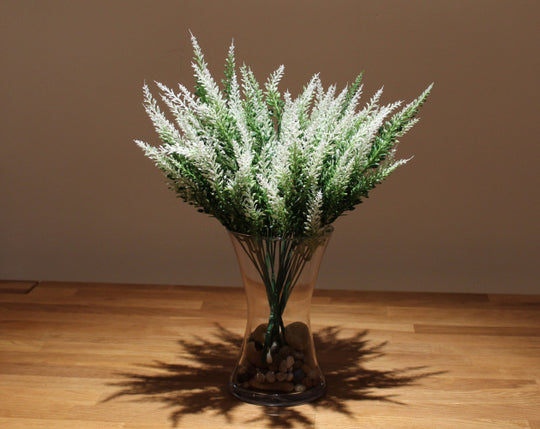 Best Artificial 36cm Lavender Heather Spray