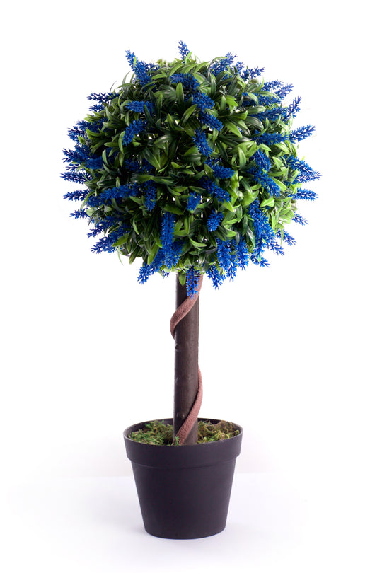 Best Artificial 2ft - 60cm Lavender Ball Tree