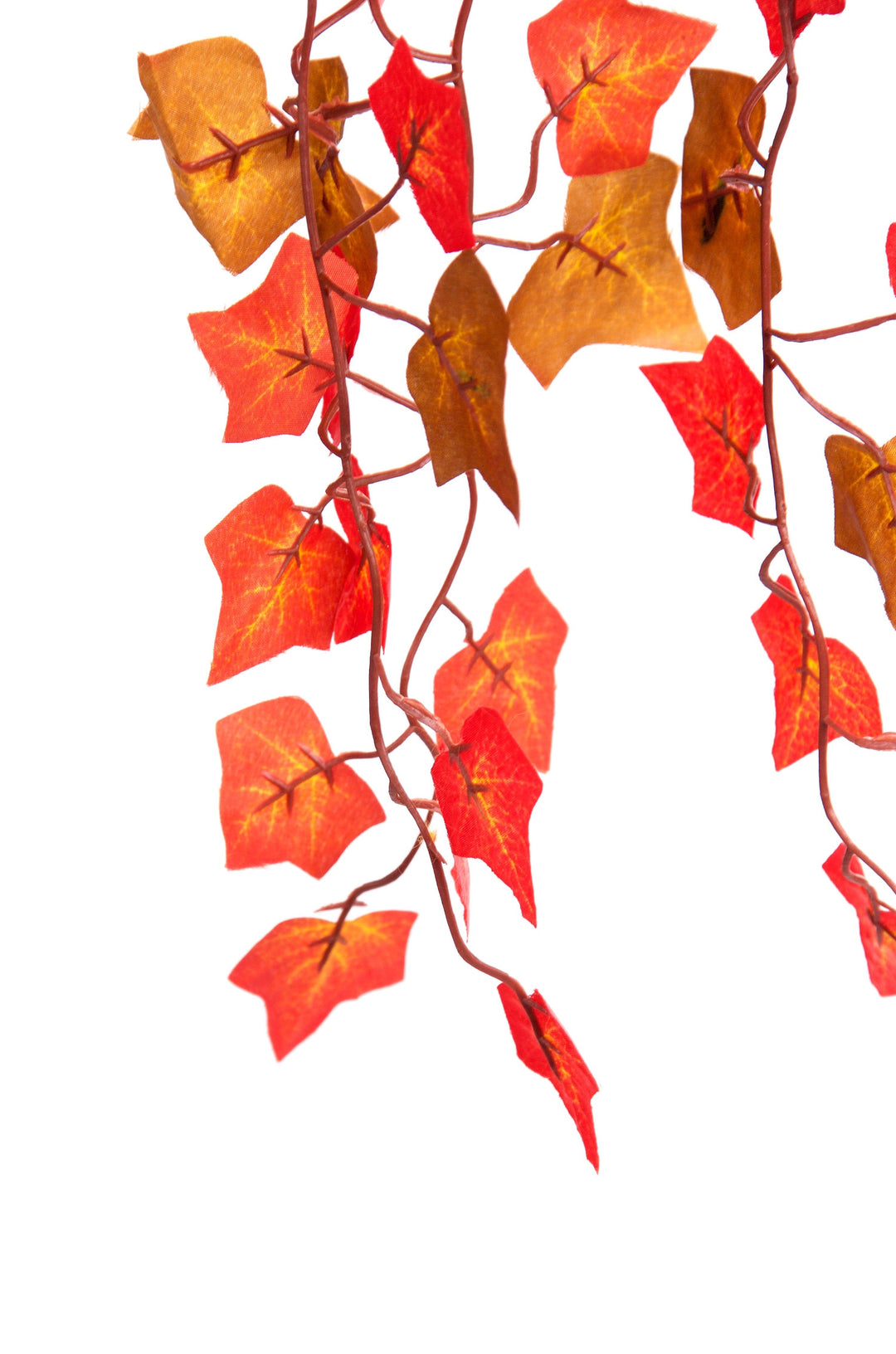Best Artificial 100cm Two Tone Autumn English Trailing Ivy Garland - TI15
