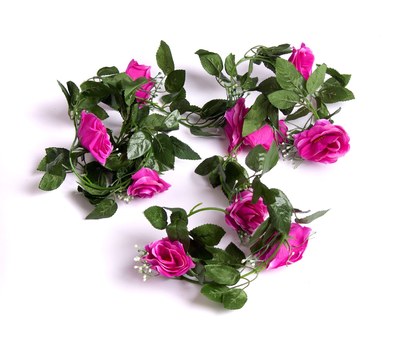 Best Artificial 7ft Light Purple Silk Rose Garland