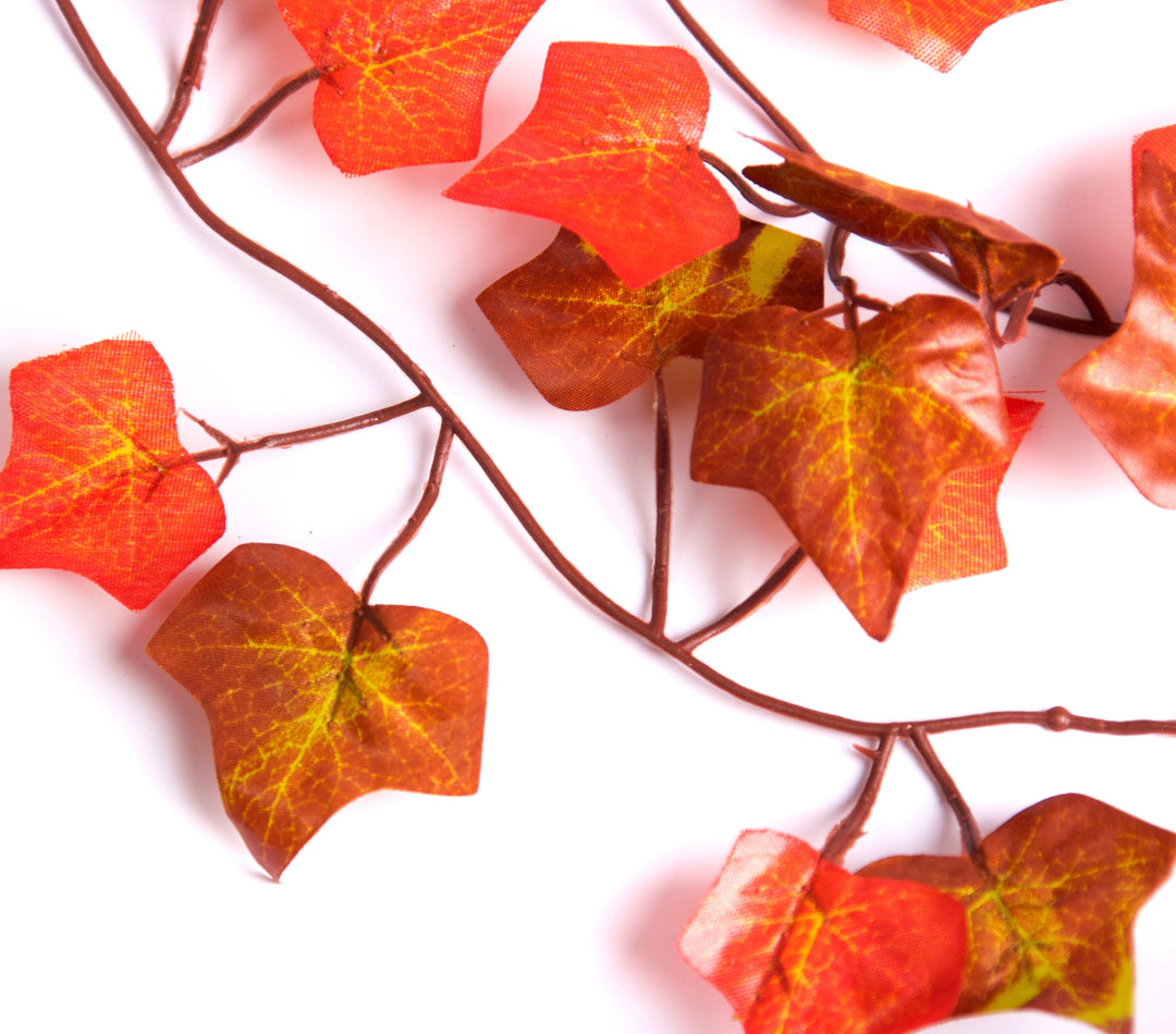 Best Artificial 7ft - 210cm Two Tone Autumn English Ivy Garland - IL15