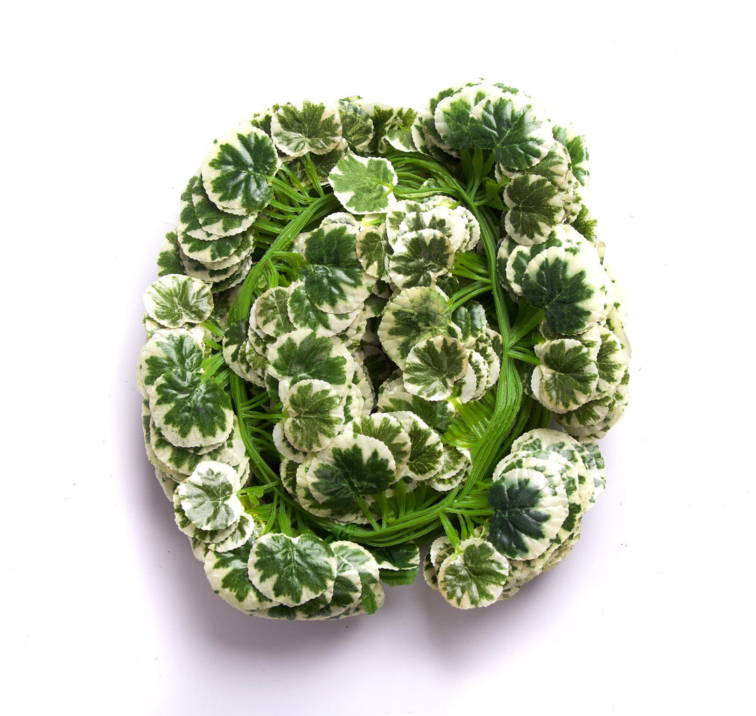 Best Artificial 7ft - 210cm Variegated Crab-Apple Ivy Garland - IL04
