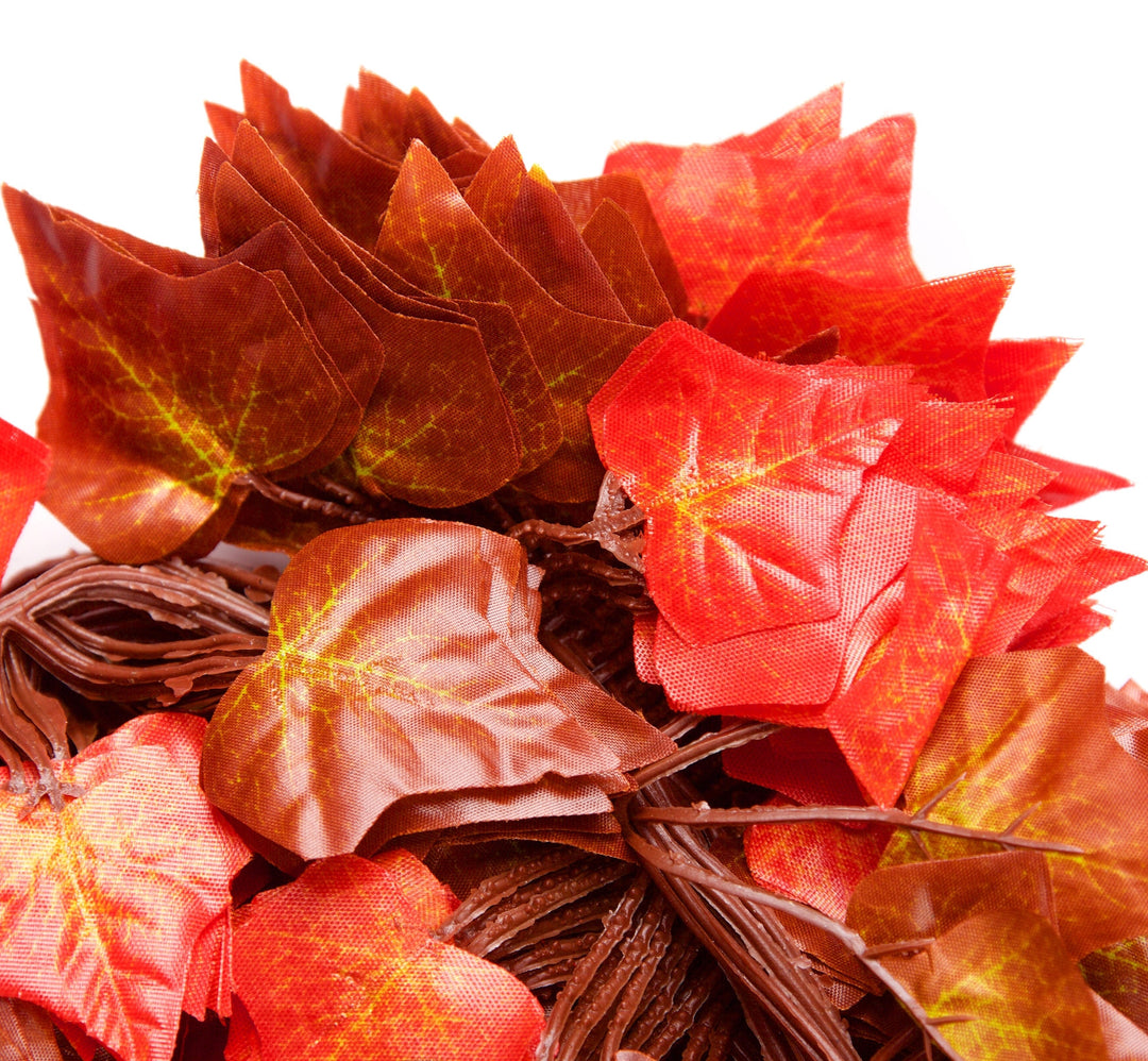 Best Artificial 7ft - 210cm Two Tone Autumn English Ivy Garland - IL15