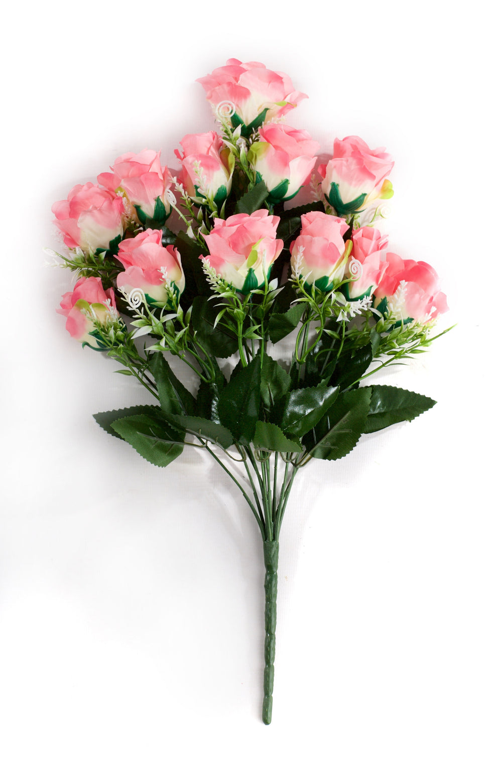 Best Artificial 9 - 12 Head Rose Spray - detail view