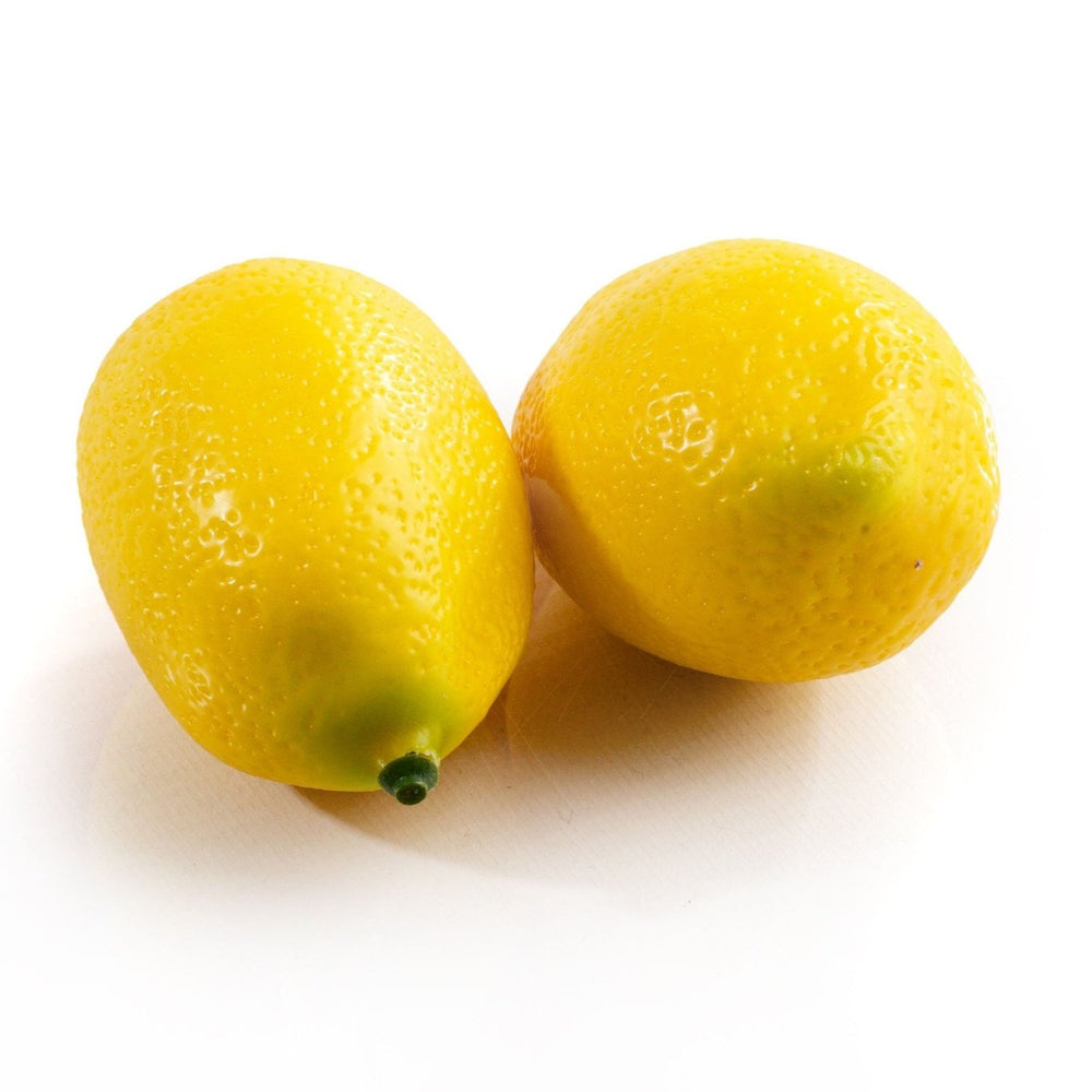 2 Best Artificial Small Lemons - front view
