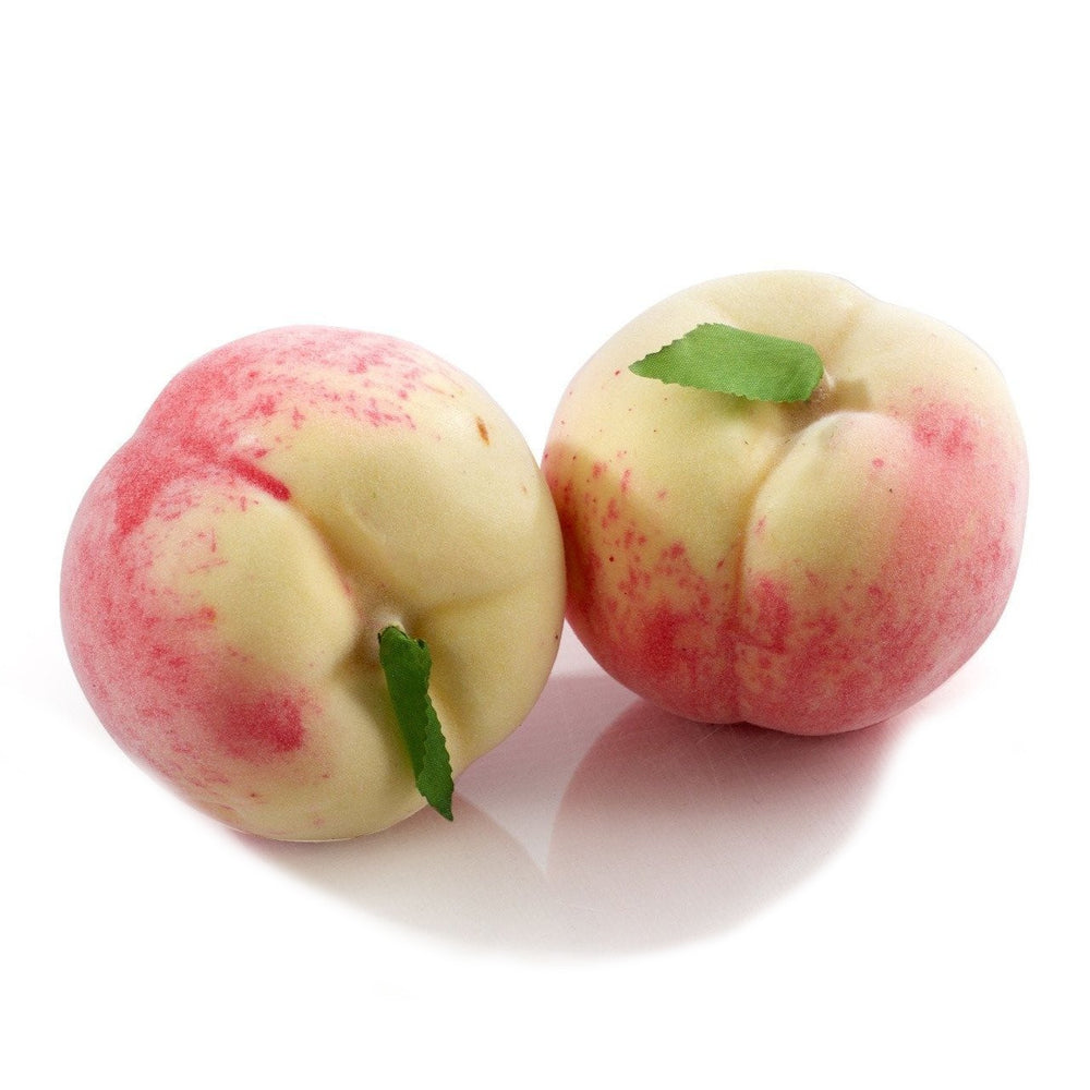 2 Best Artificial Peaches - front view
