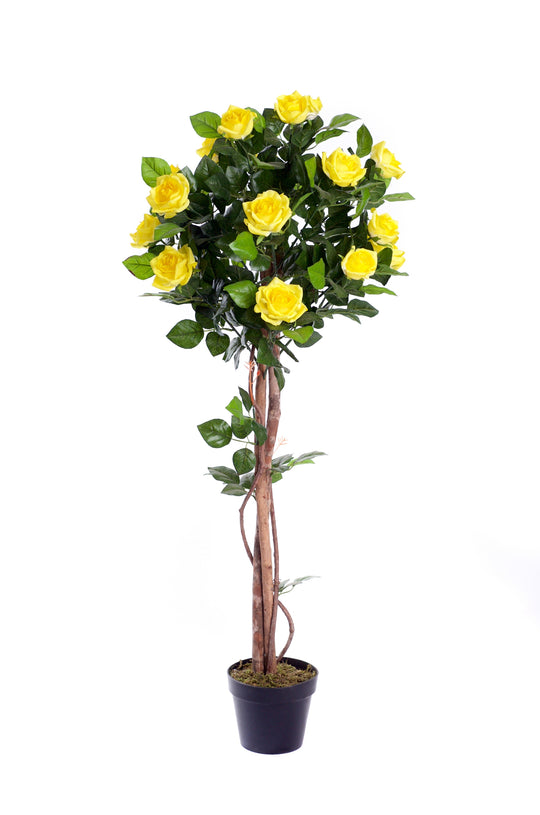 Best Artificial 4ft - 120cm Rose Flower Tree